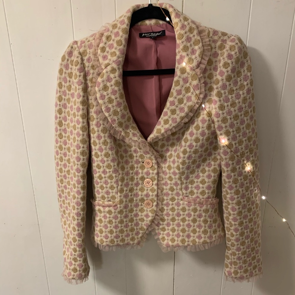 Vintage pink Betsey Johnson jacket